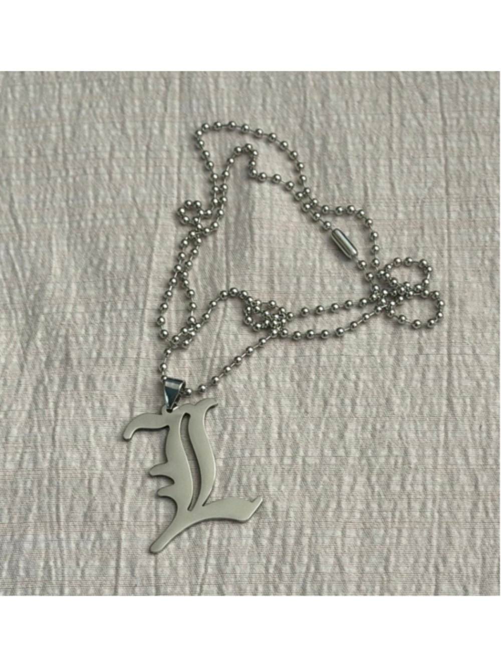 Death Note L Lawliet Necklace